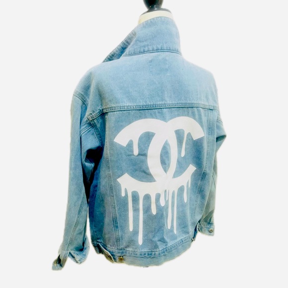 Love Tree Jackets & Blazers - Love Tree Double CC Jean Jacket